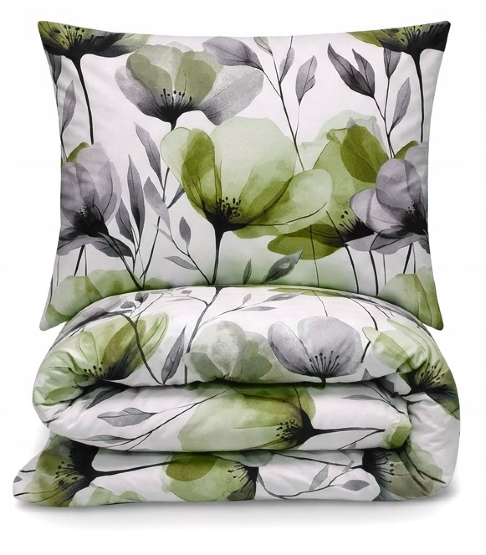 Bedding set 220x200cm Cotton with Flowers Poland 100% Cotton wz D 31