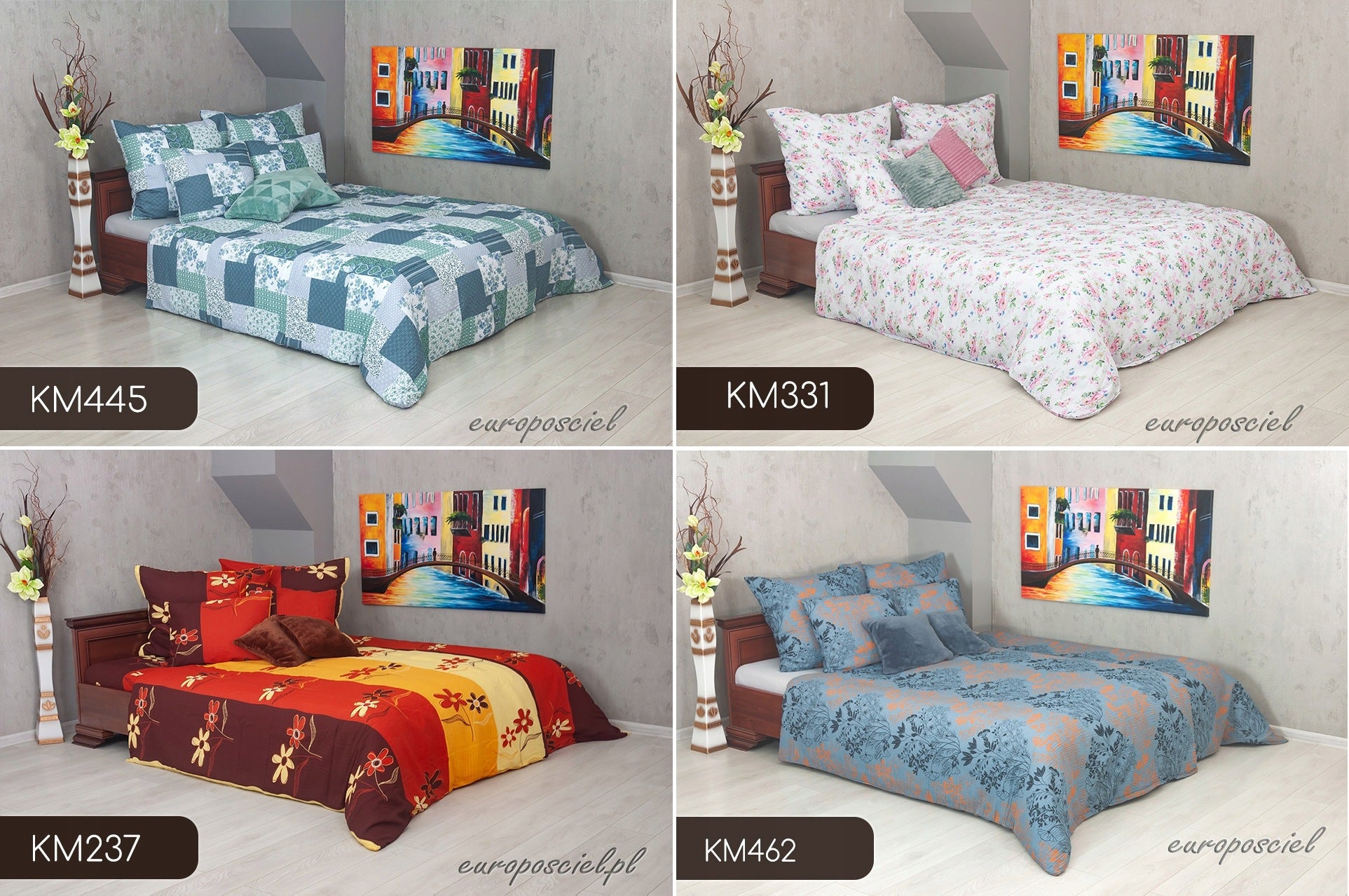 Bedding with Bark Figaro 220x200 Bielawa Polish Product Cotton Thick bark Packaging status original