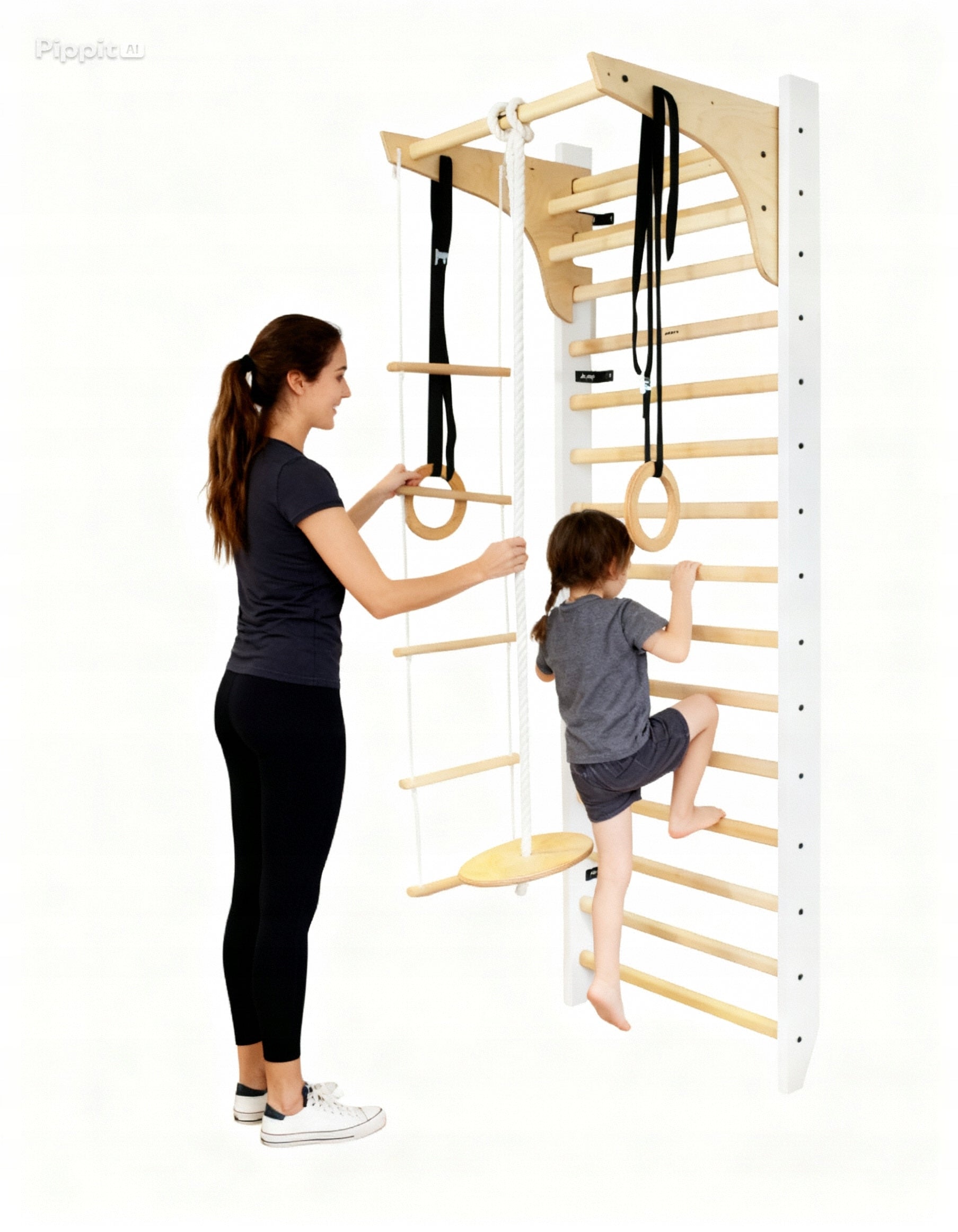 Beech Gymnastics Ladder for Kids and Adults ATS Set