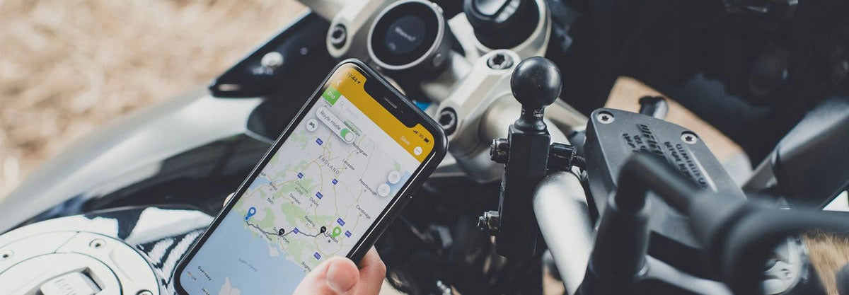 Beeline Moto II | GPS Compass Smart Bicycle Navigation For Bike Screen diagonal 1"
