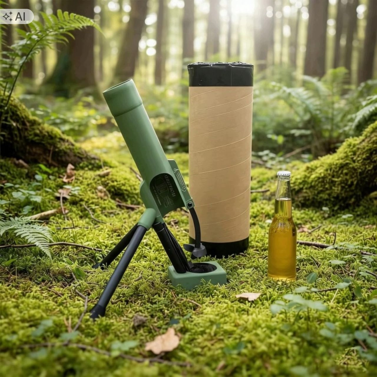 Beer Bottle Opener 500ml Mortar Automatic Cap Ejector Manufacturer code Wyrzutnik Kapsli do butelek 500ml moździerz