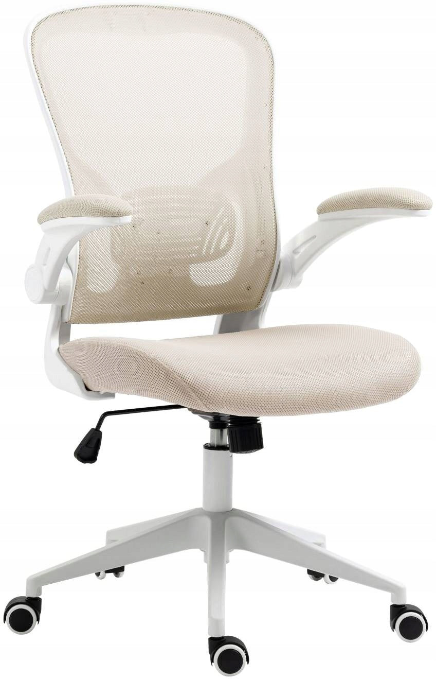 Beige Swivel Chair TWISTER Children's Mesh Work Chair