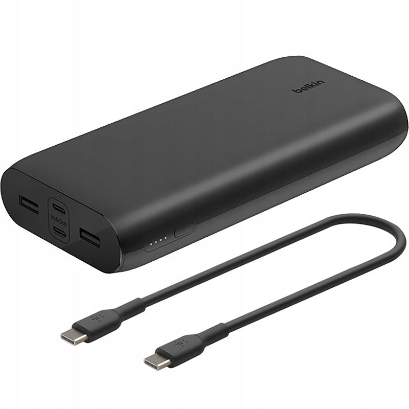 Belkin - Power Bank 26K 32W battery 26000 mAh +USB-C / USB-C cable, 4 ports