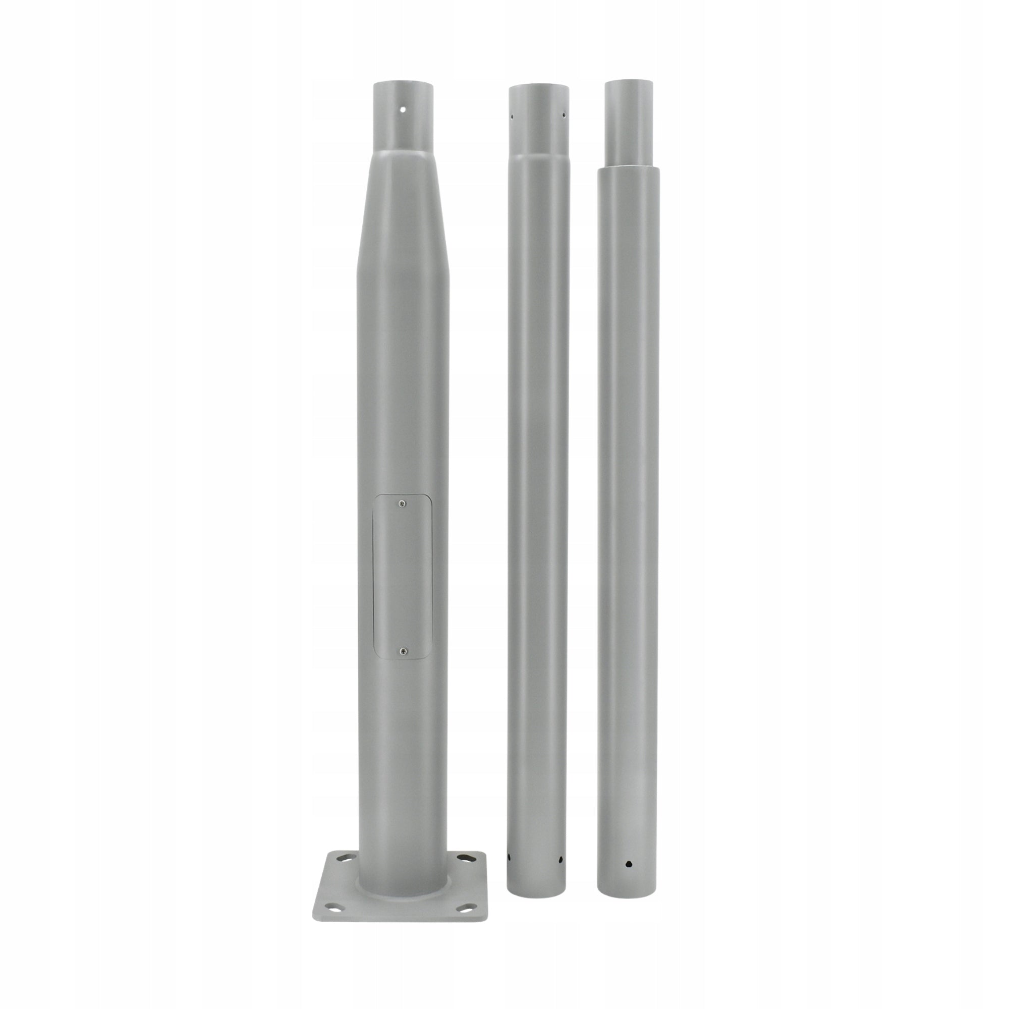 Bemko Lighting Pole Folding 3M 160x160mm Fi60mm Steel Grey