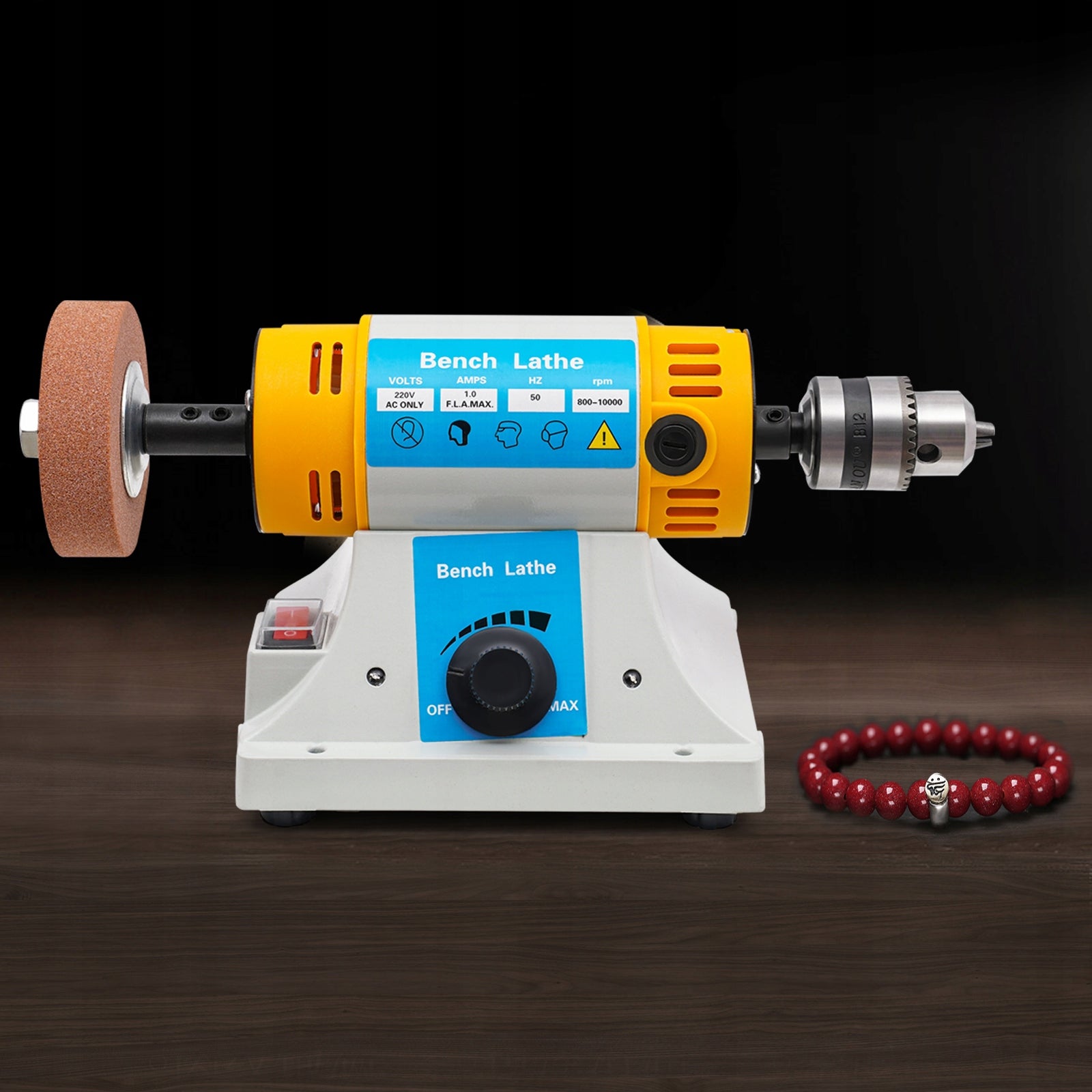 Bench Buffer Polisher Jewelry Polishing Machine for Wood 320w Brand no brand