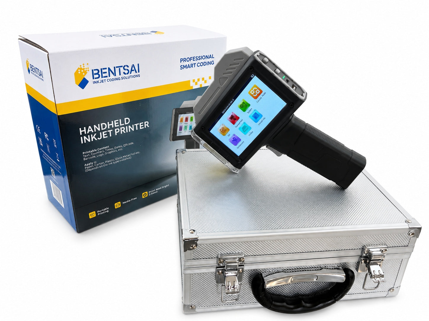 Bentsai HH6210B inkjet dater dates batch numbers 25,4 mm + cartridge