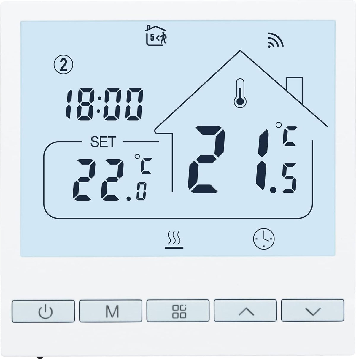 Beok Tuya Wi-FiAlexa Smart Wall Thermostat, Google TOL47WIFI 1985