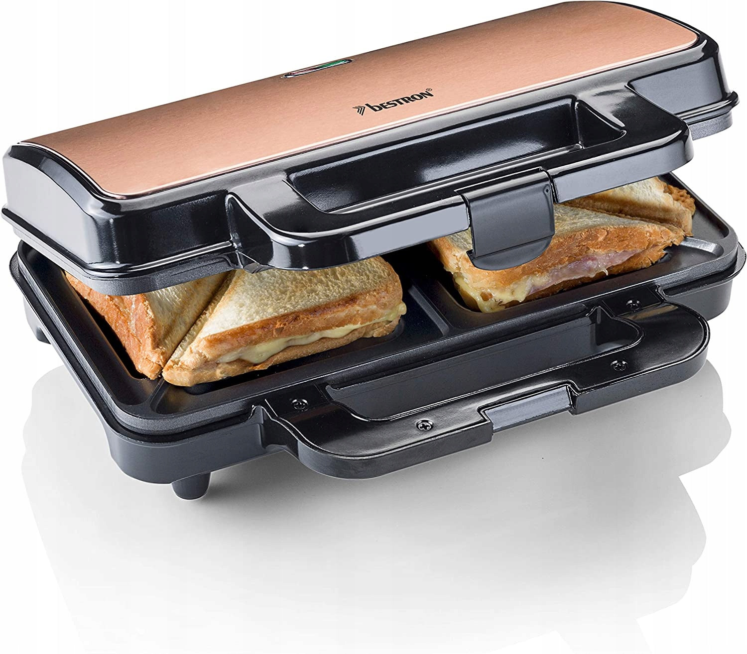 Bestron ASM90XLCO toaster beige/brown 900 W Manufacturer code ASM90XLCO