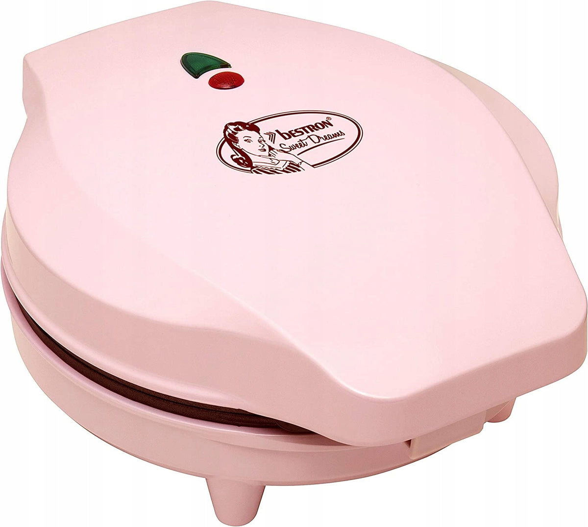 Bestron ASW217 waffle maker 700 W pink