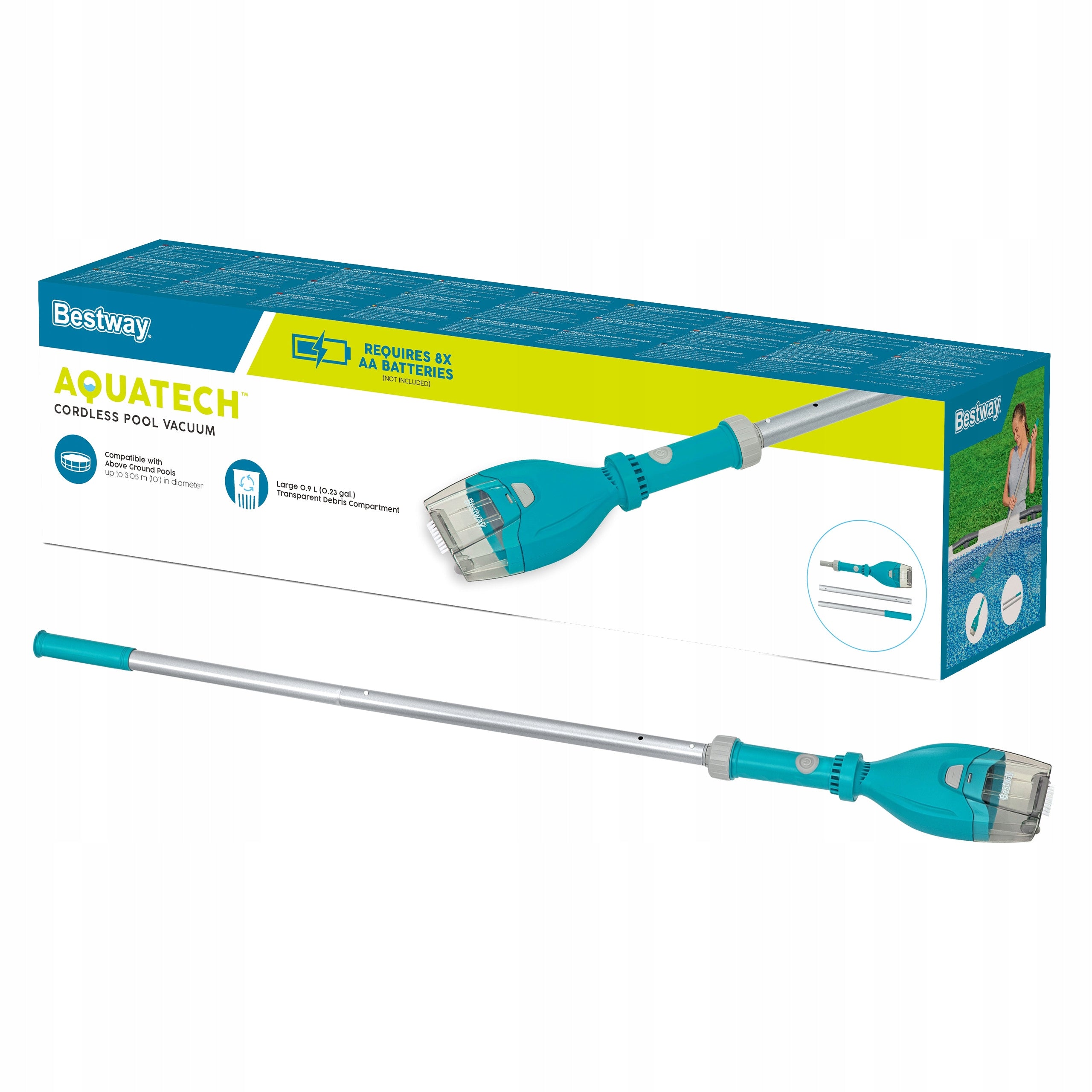 Bestway 58770 AquaTech Cordless Pool Cleaner