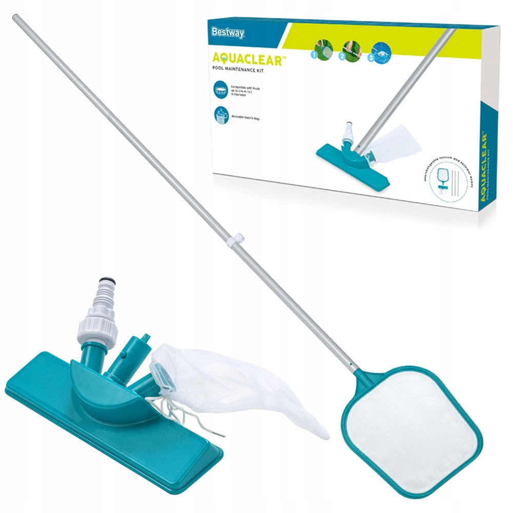Bestway Pool Cleaning Kit - Landing Net and Hose Tip 58013