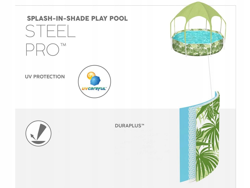 Bestway frame swimming pool 244x51 cm with visor 56432 Manufacturer code 56432