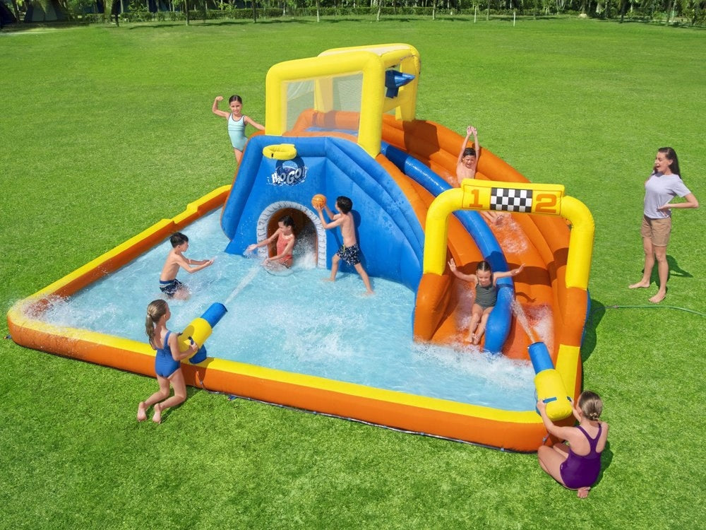 Bestway huge WATER PLAYGROUND 551x502x265cm slide wall 53377 Manufacturer code Bestway 53377