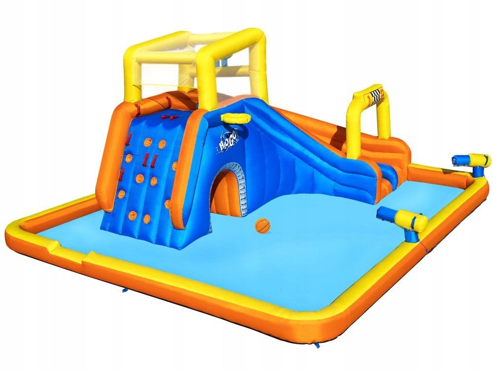 Bestway huge WATER PLAYGROUND 551x502x265cm slide wall 53377 Packaging status original