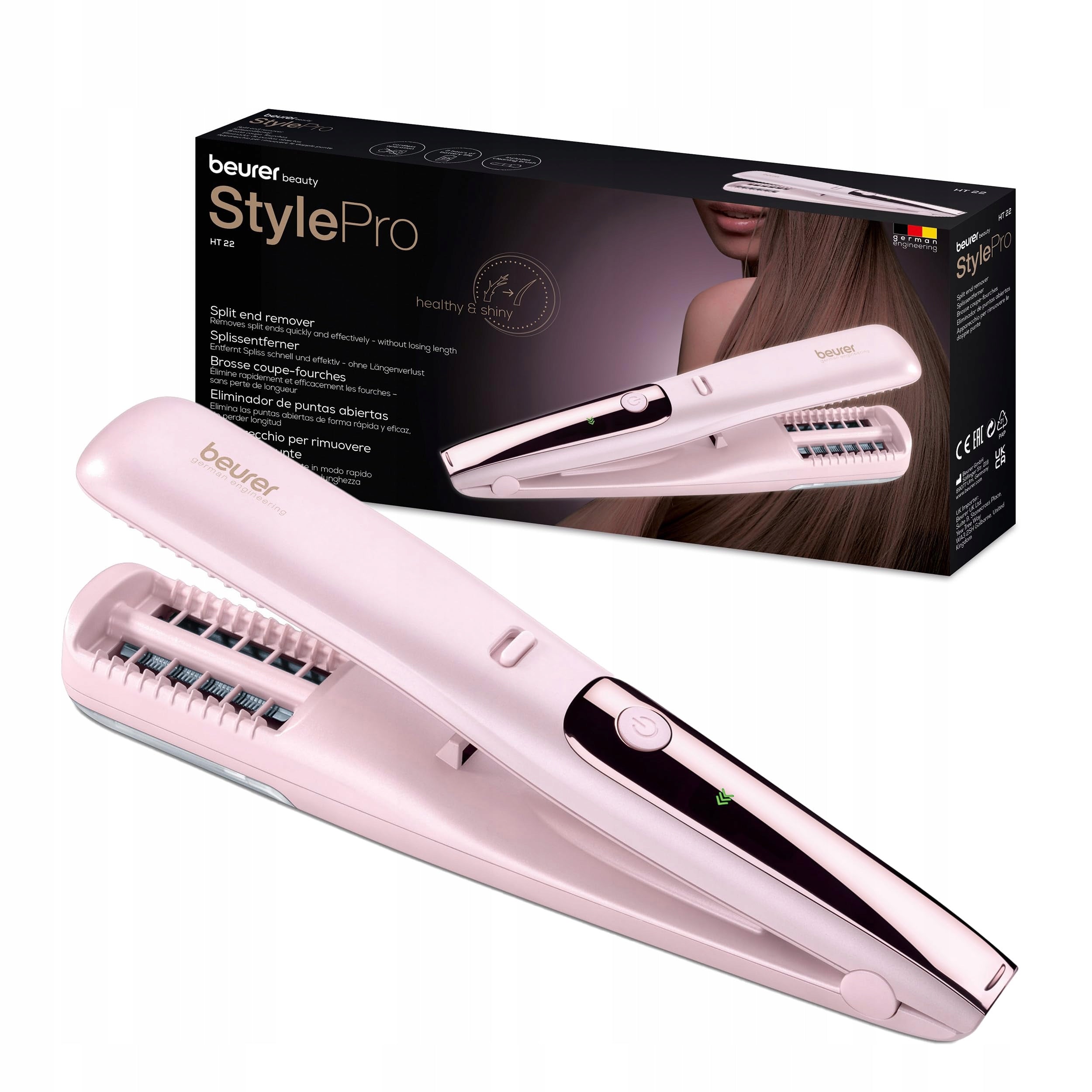 Beurer HT 22 Device for removing split ends pink