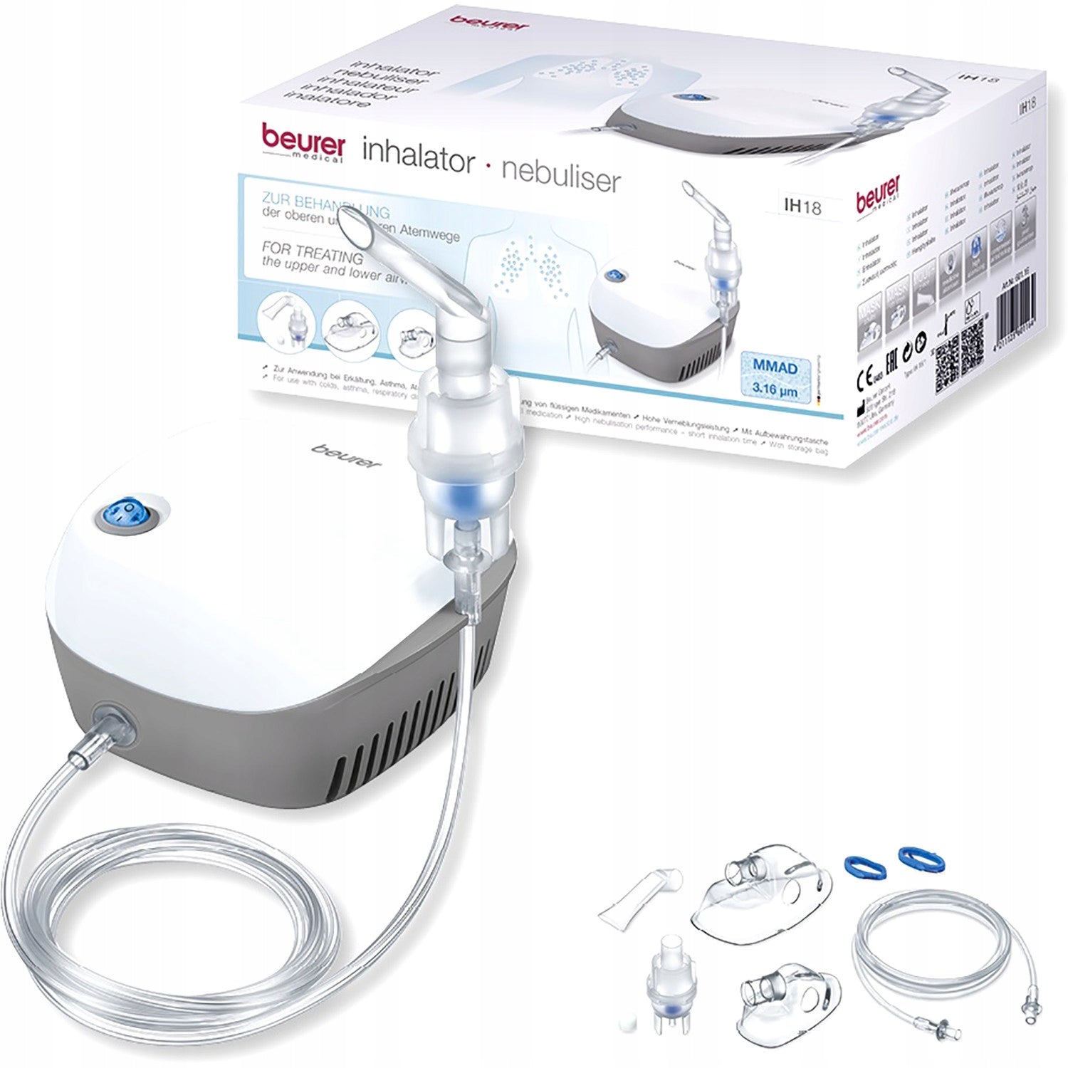 Beurer IH 18 white inhaler Medical device no