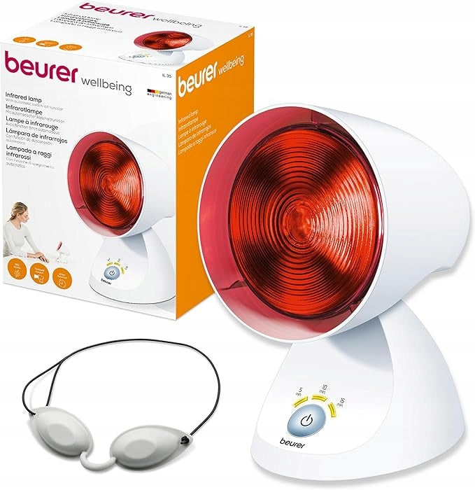 Beurer Il 35 Infrared Lamp, Soothing With 3-Stage Timer