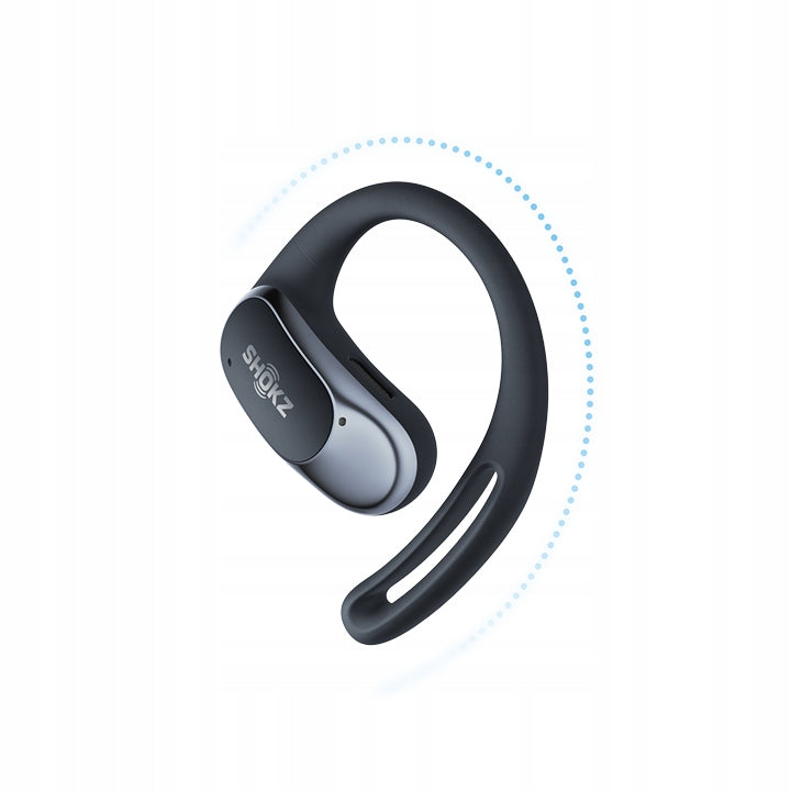 Bezdrátová sluchátka do uší s otevřeným uchem Shokz OpenFit Air, černá Brand Shokz