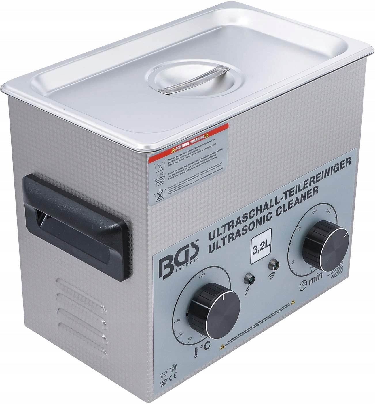 Bgs 6879 Ultrasonic Parts Cleaning Equipment 3,2 l Brand BGS Technic