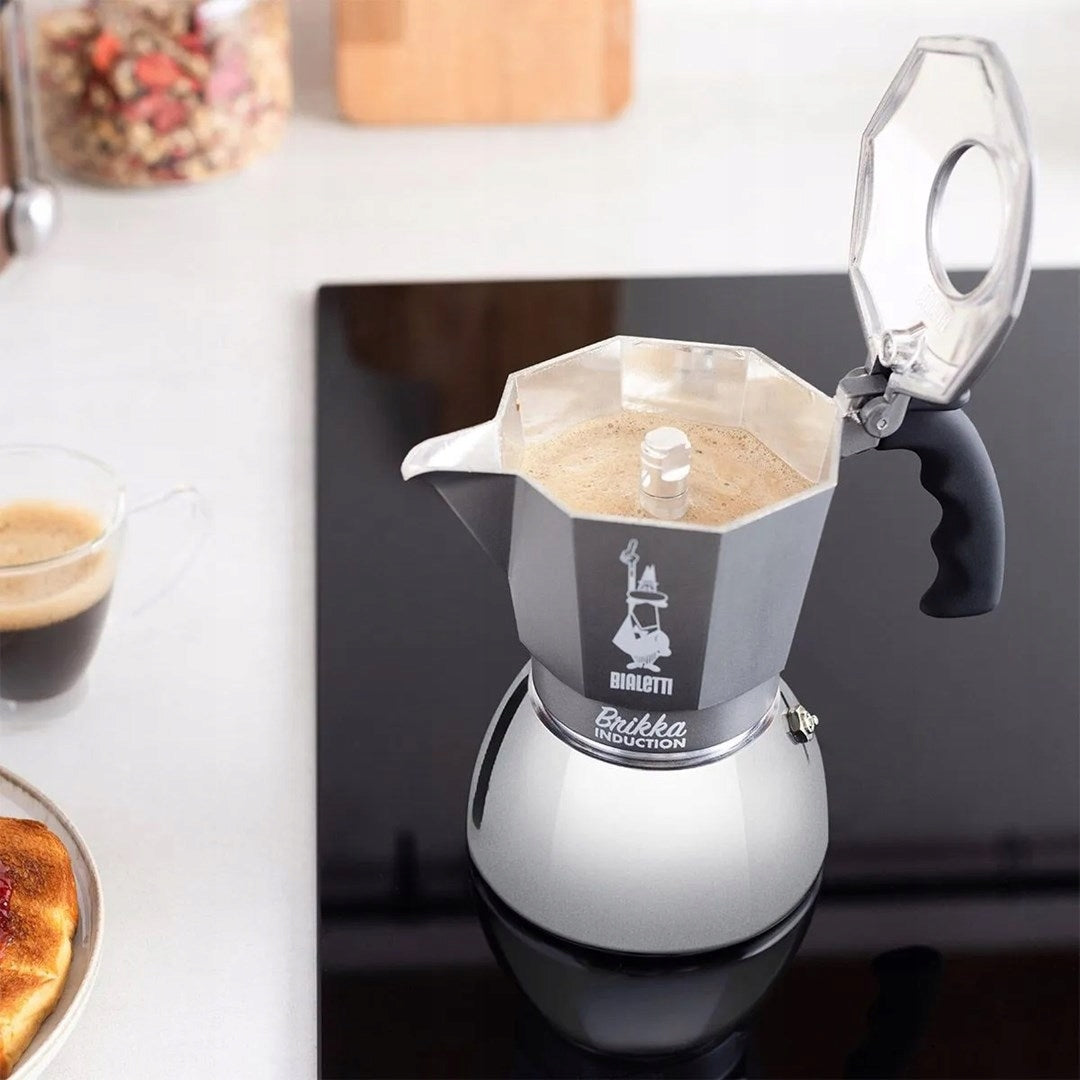 Bialetti coffee maker Brikka Induction 4tz Material aluminum
