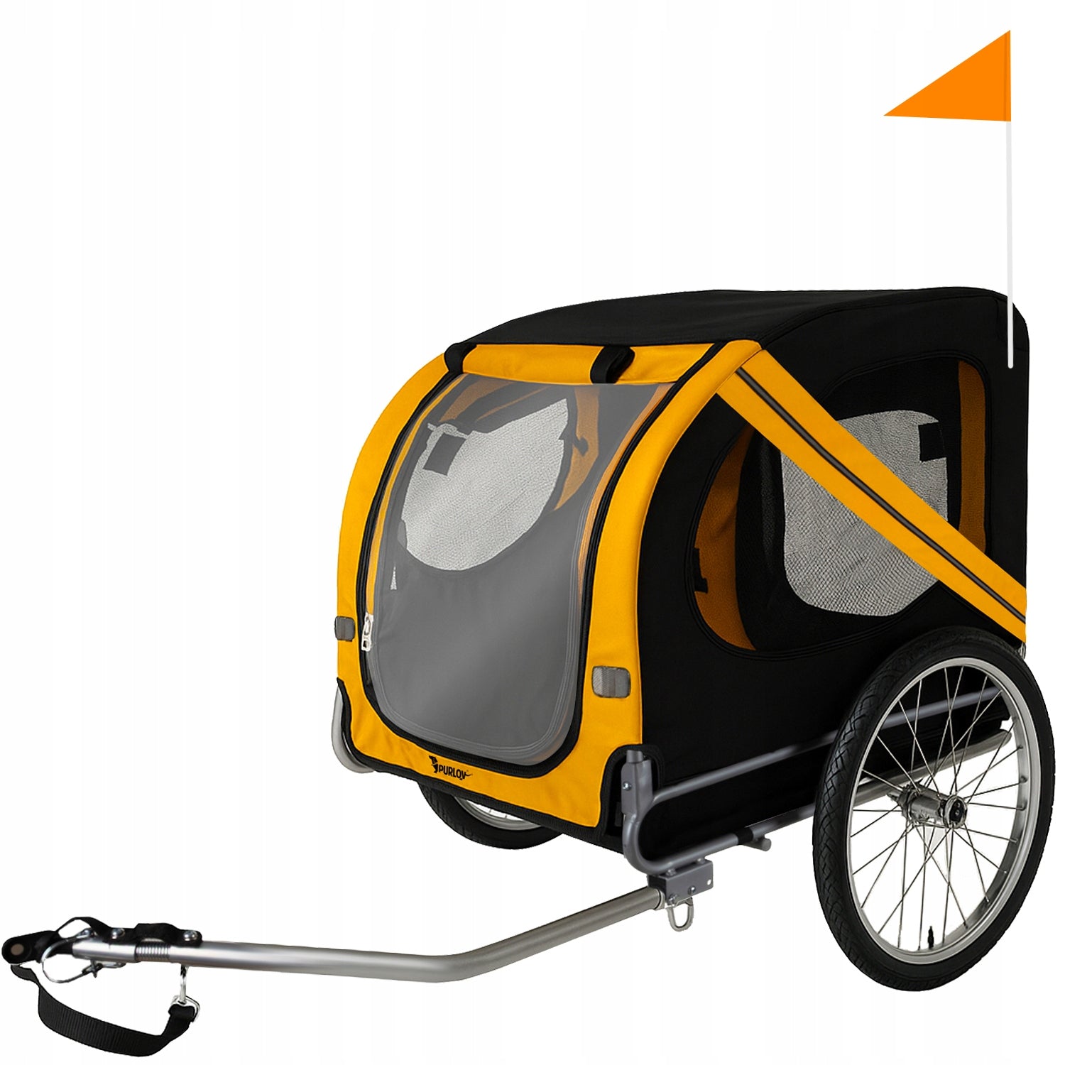 Bicycle Trailer for Animal Dog Cat for Transport Bike Manufacturer code Przyczepka rowerowa dla zwierząt Purlov 25373