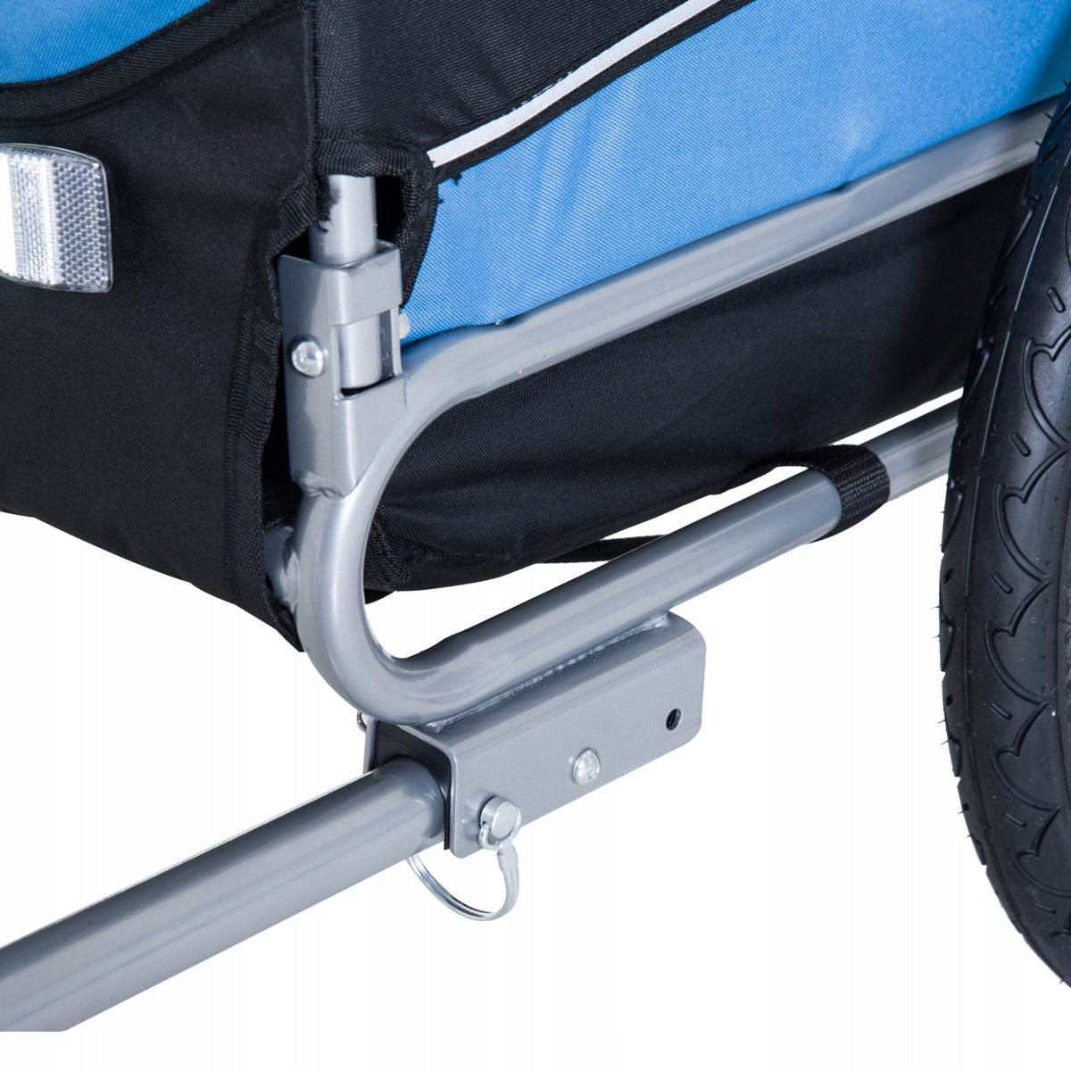 Bicycle trailer for dog PawHut maximum weight of dog 40 kg Manufacturer code B4-0003-008