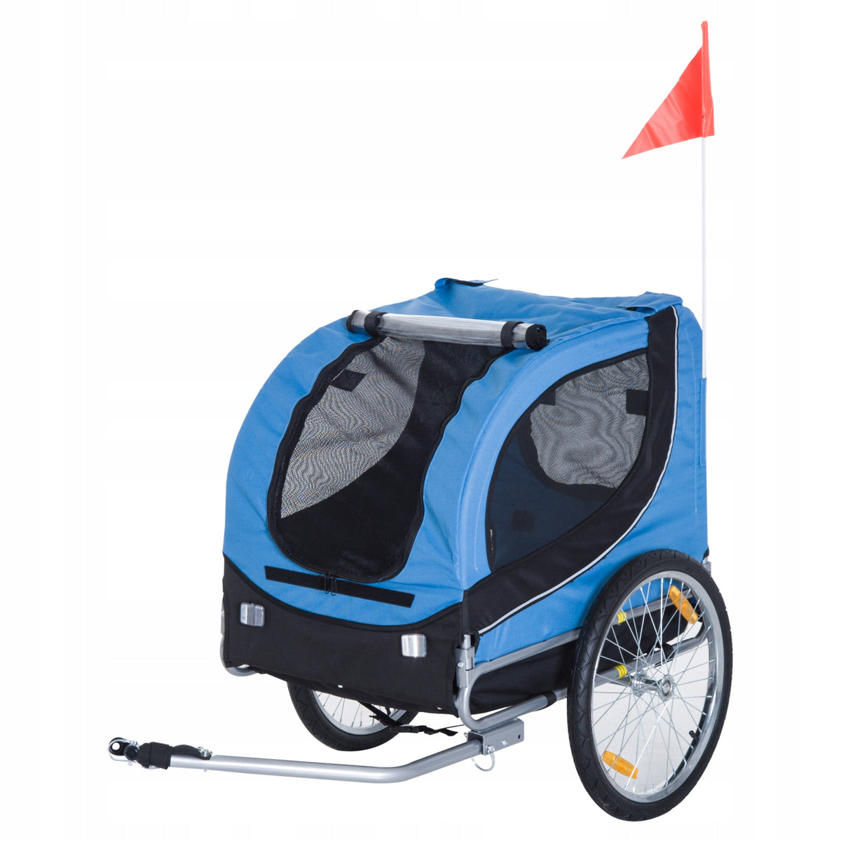 Bicycle trailer for dog PawHut maximum weight of dog 40 kg