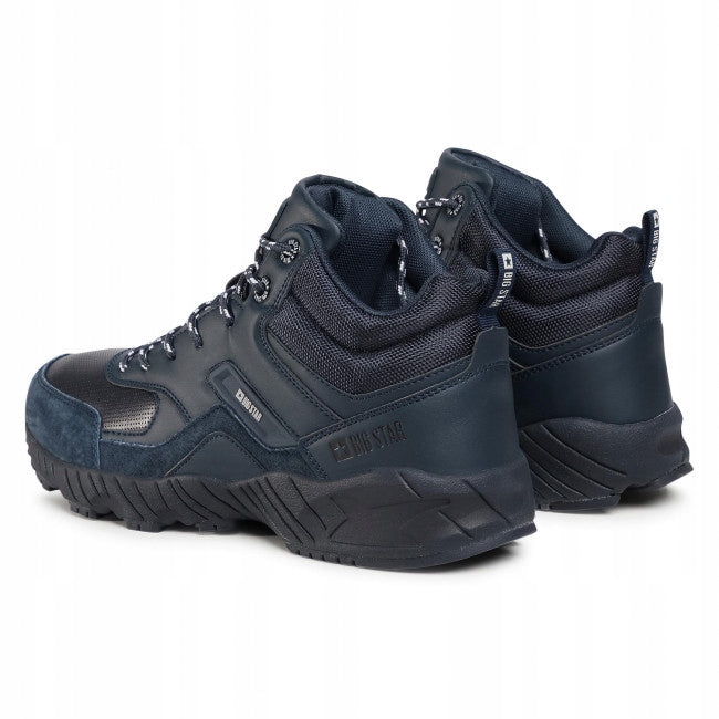 Big Star GG174410 Navy Blue Trekking Men's Sports Shoes - Comfortable Manufacturer Auto-hak