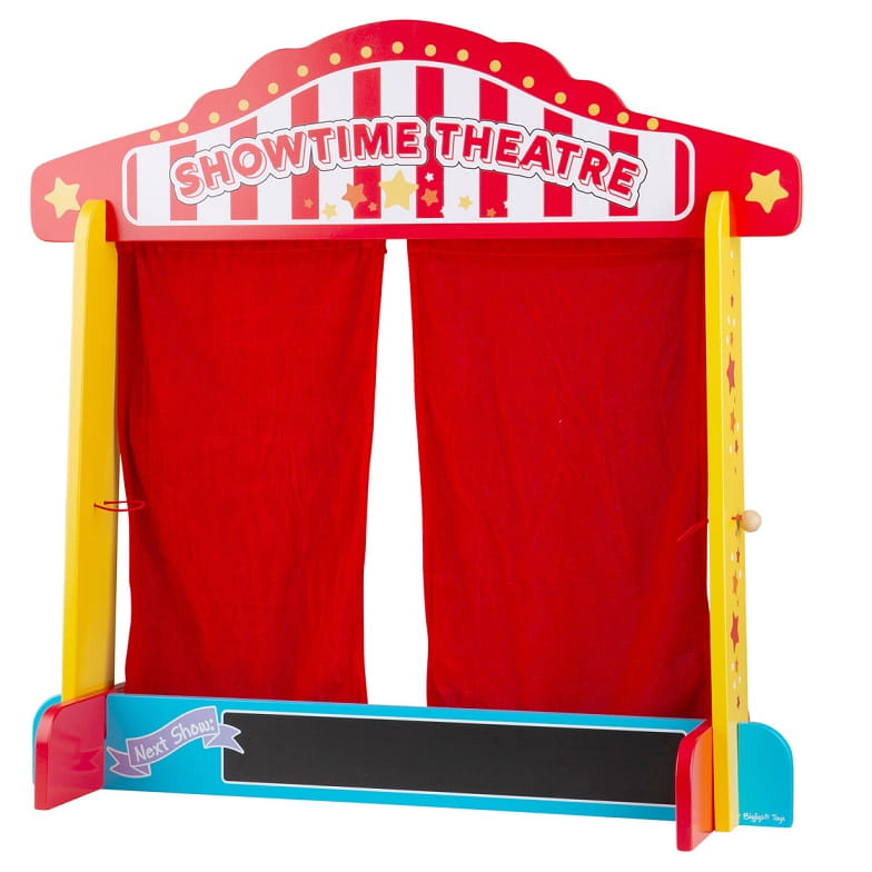 BigJigs Wooden puppet theater BJ339