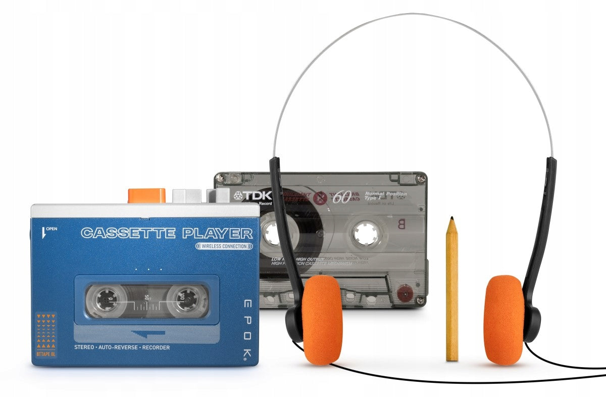 Bigben BTTAPEBL Walkman Bluetooth cassette player and built-in speaker