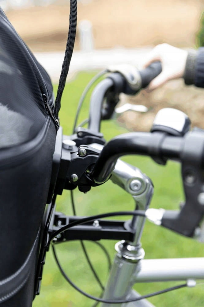 Bike basket for dog and cat on the handlebar as a lightweight leash bag up to 6 kg Packaging status original