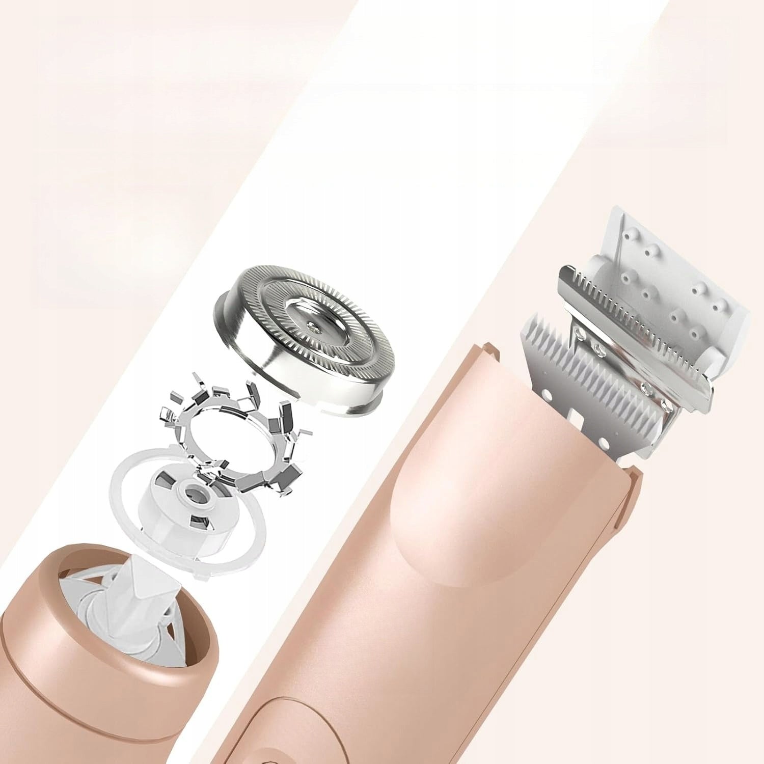Bikini Trimmer for Women - 2 in 1, Waterproof, Wet and Wet Use Manufacturer code Golarka damska trymer bikini golarka do ciała