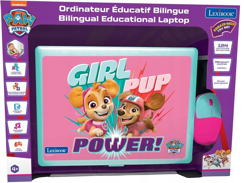Bilingual educational laptop Lexibook Paw Patrol pol/ang Brand Lexibook