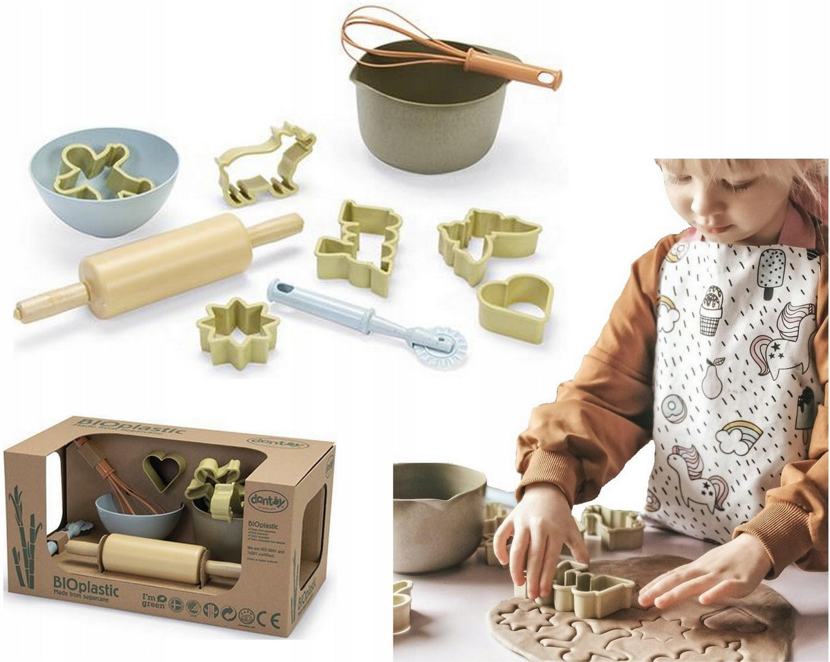 Bio Gingerbread Baking Set Cookies Christmas Kitchen Utensils 2+