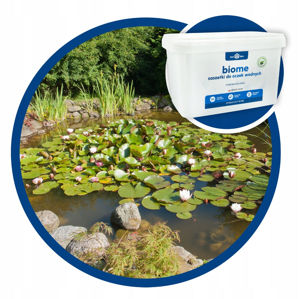 Biological preparation EcoBen for pond water sachet 24 pcs Brand EcoBen