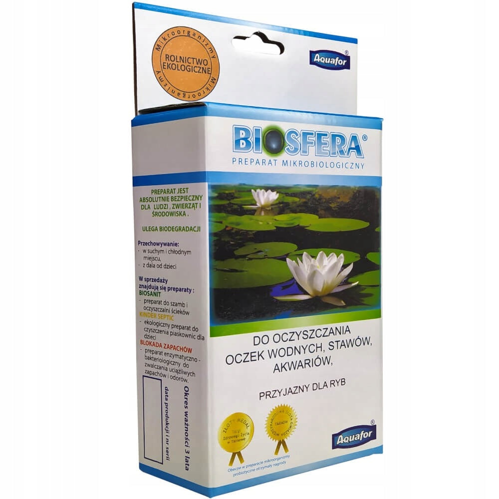 Biosphere Preparation for Ponds, Water Clarification, Algae Manufacturer code 5907503800364