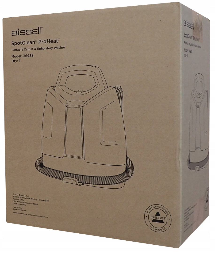 Bissell SpotClean ProHeat 36988 Washing Vacuum Cleaner for Upholstery Carpet Stains Manufacturer code 36988