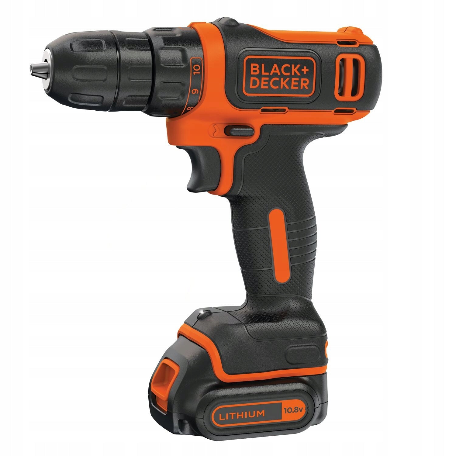 Black Decker Cordless Drill/Driver 10,8V Aku 1,5Ah BDCDD12 Brand Black+Decker