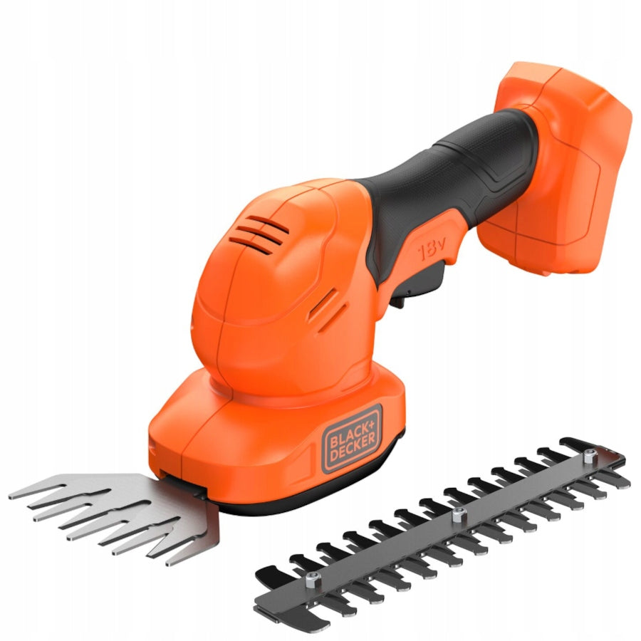 Black Decker Cordless Shears for Grass and Hedge BCSS18B 22 cm BODY