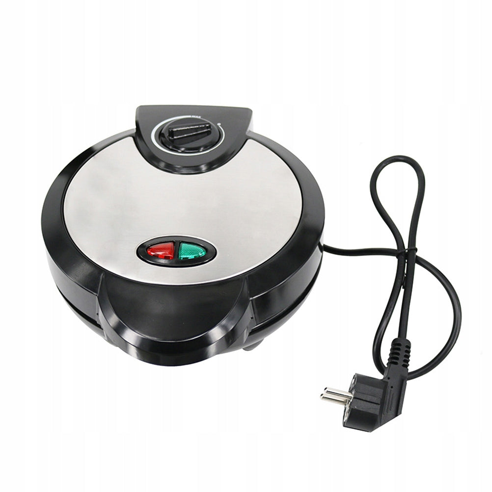 Black Household Electric Ice Cream Roll Maker with Stainless Steel Model 10877649307561
