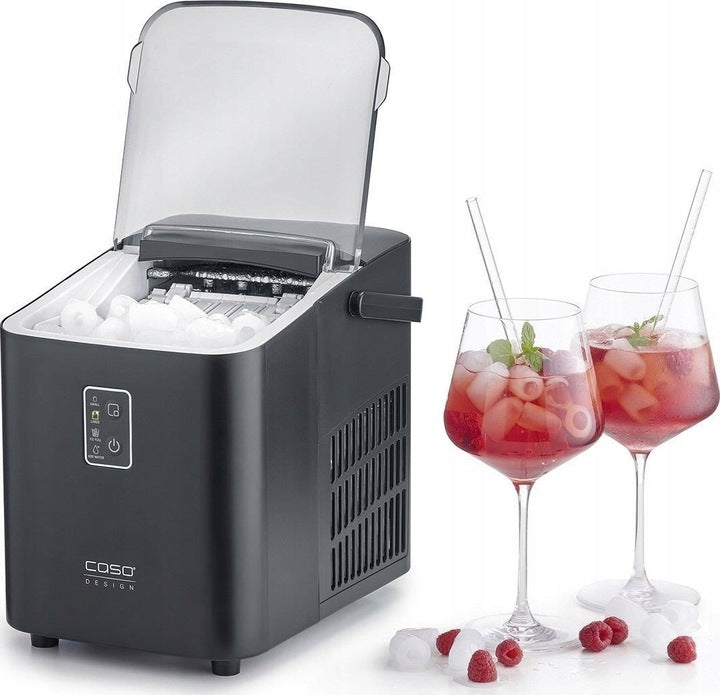 Black Ice Maker 12kg/ Automatic Cleaning Function