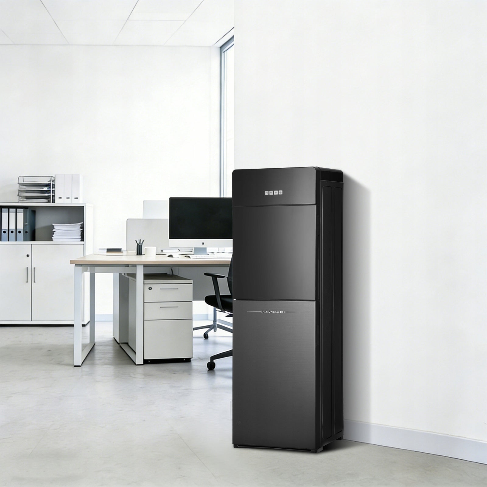 Black Water Dispenser with Cooling and Heating, 5 L Brand no brand