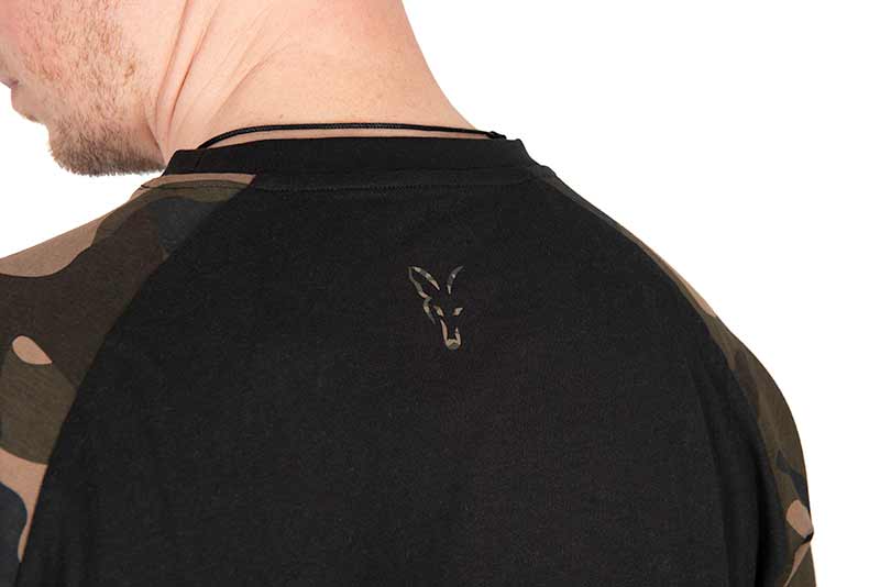 Black/camo Outline T-shirt Size M Fox Brand Fox