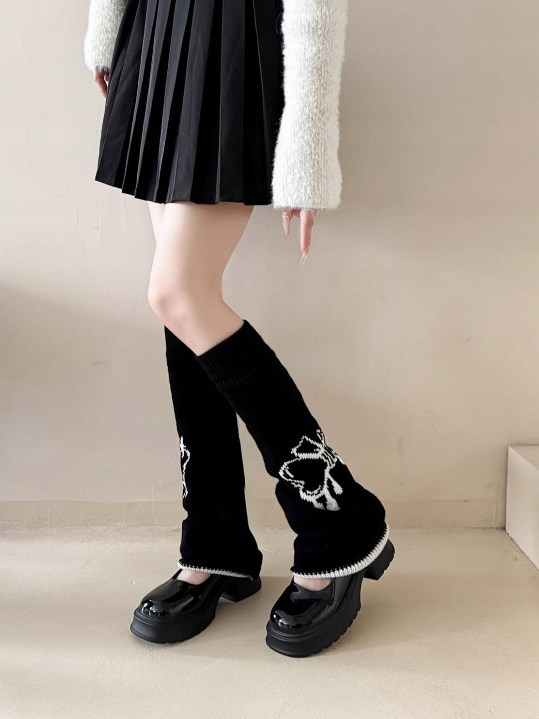 Black leg warmers, Kawaii, Manufacturer code 5908107278900