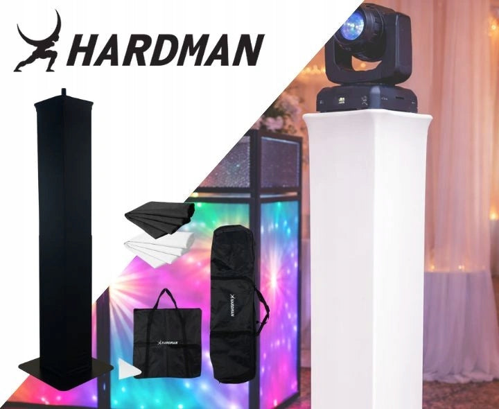 Black totem 100-175cm column light stand up to 60kg lycra bag Packaging status original