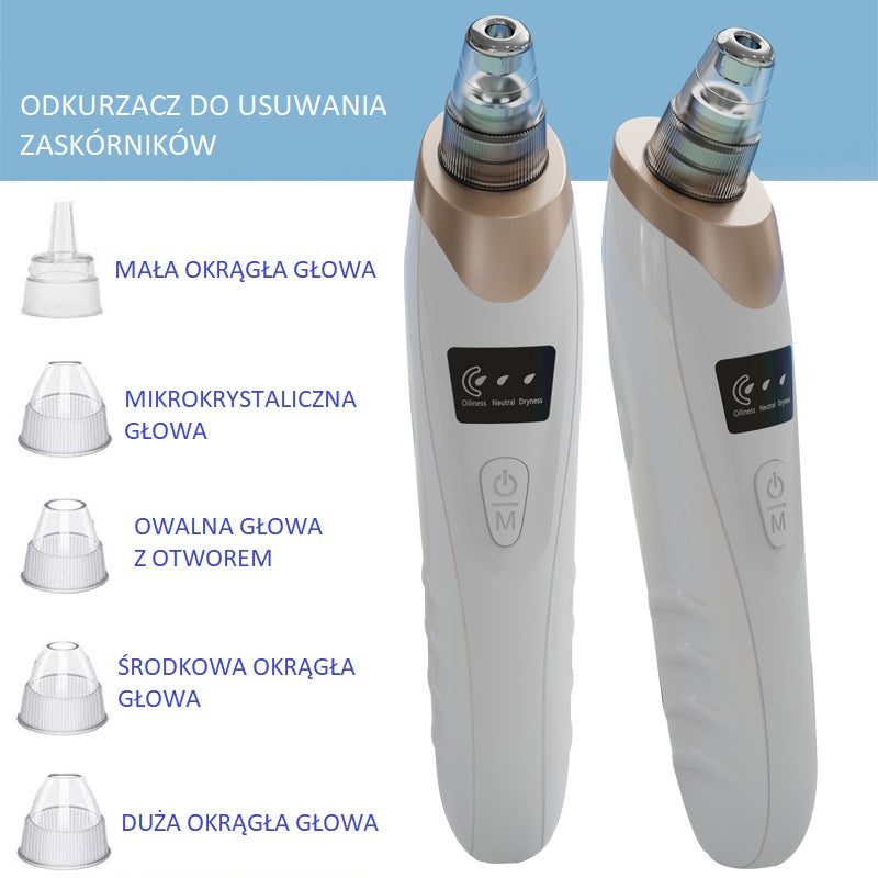 Blackhead Vacuum Cleaner Pore Cleansing 5in1 Power supply rechargeable battery
