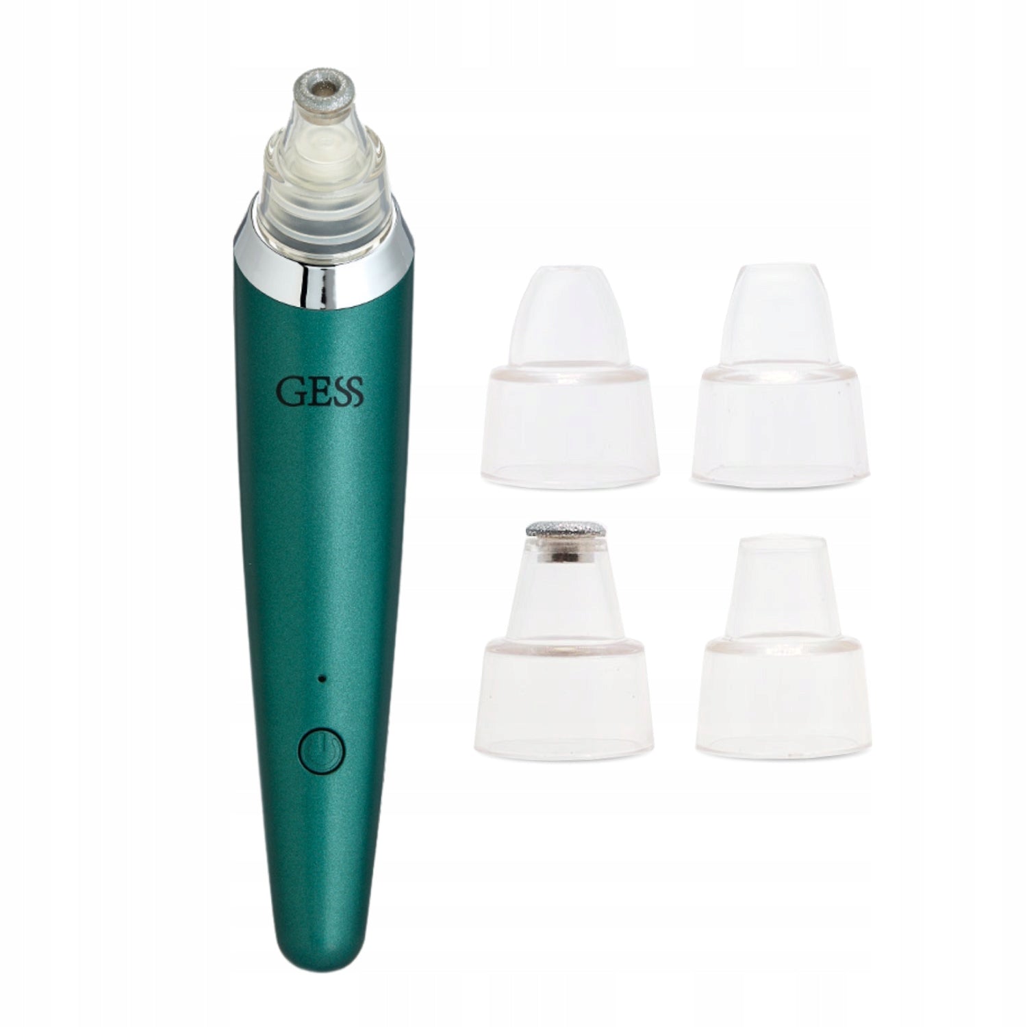 Blackhead remover, face purifier, with 4 nozzles - GESS Packaging status original