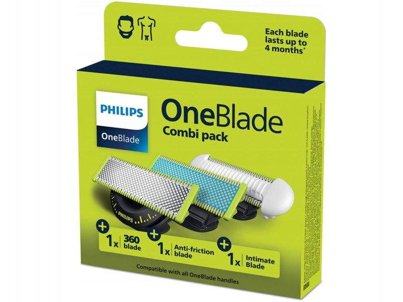 Blades for shaver PHILIPS OneBlade 360 QP936/50 (3 pieces) Manufacturer code QP936/50