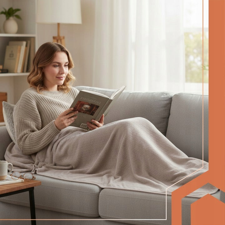 Blanket Electric Heating Mat Large Soft Timer Remote Control 10 Modes Medical device no
