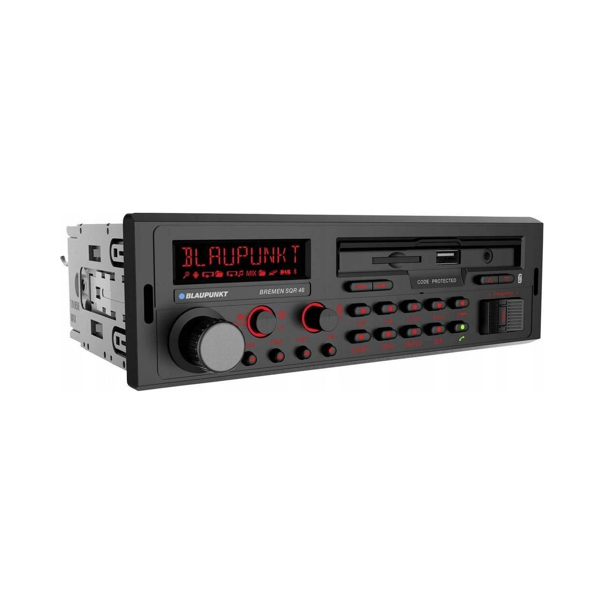 Blaupunkt Bremen SQR 46 car radio retro Bluetooth MP3 USB AUX DAB+ Manufacturer code SQR 46 DAB